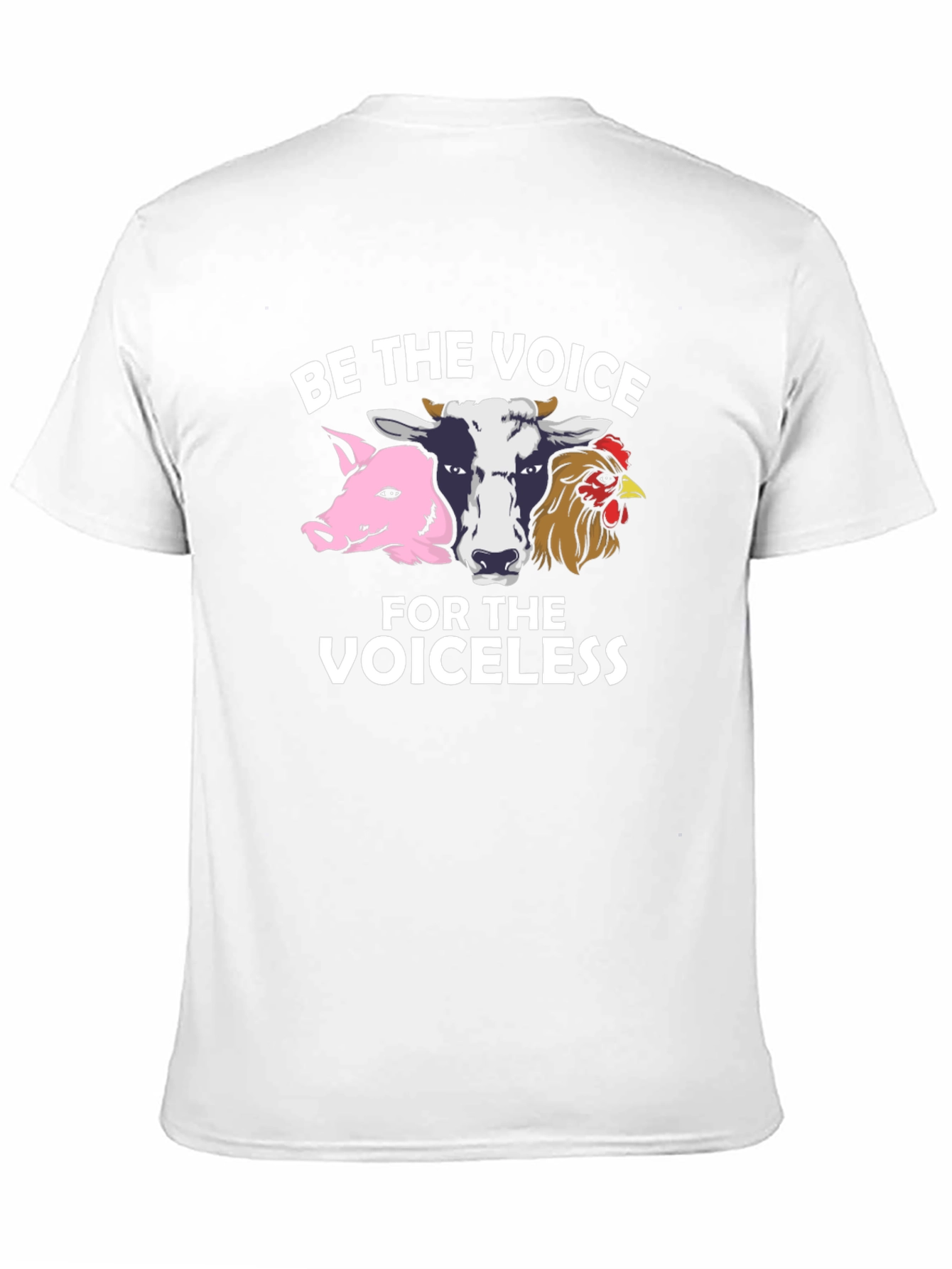 Be the Voice T-Shirt - Animal Rights Vegan Tee
