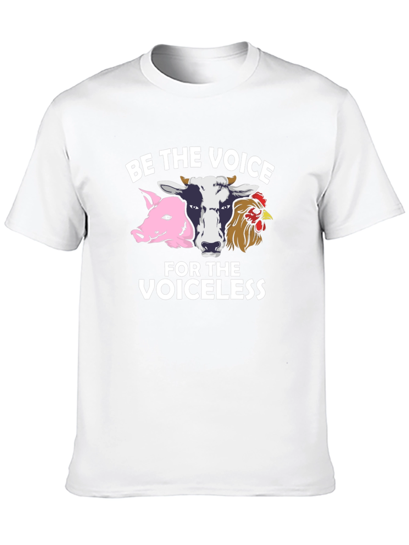 Be the Voice T-Shirt - Animal Rights Vegan Tee