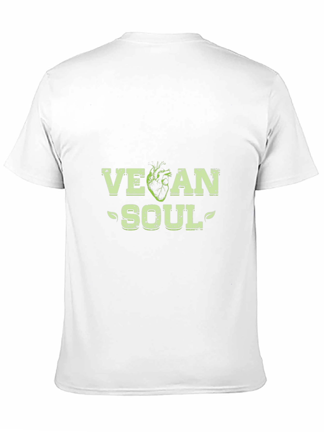 Vegan Soul Graphic Tee - Black