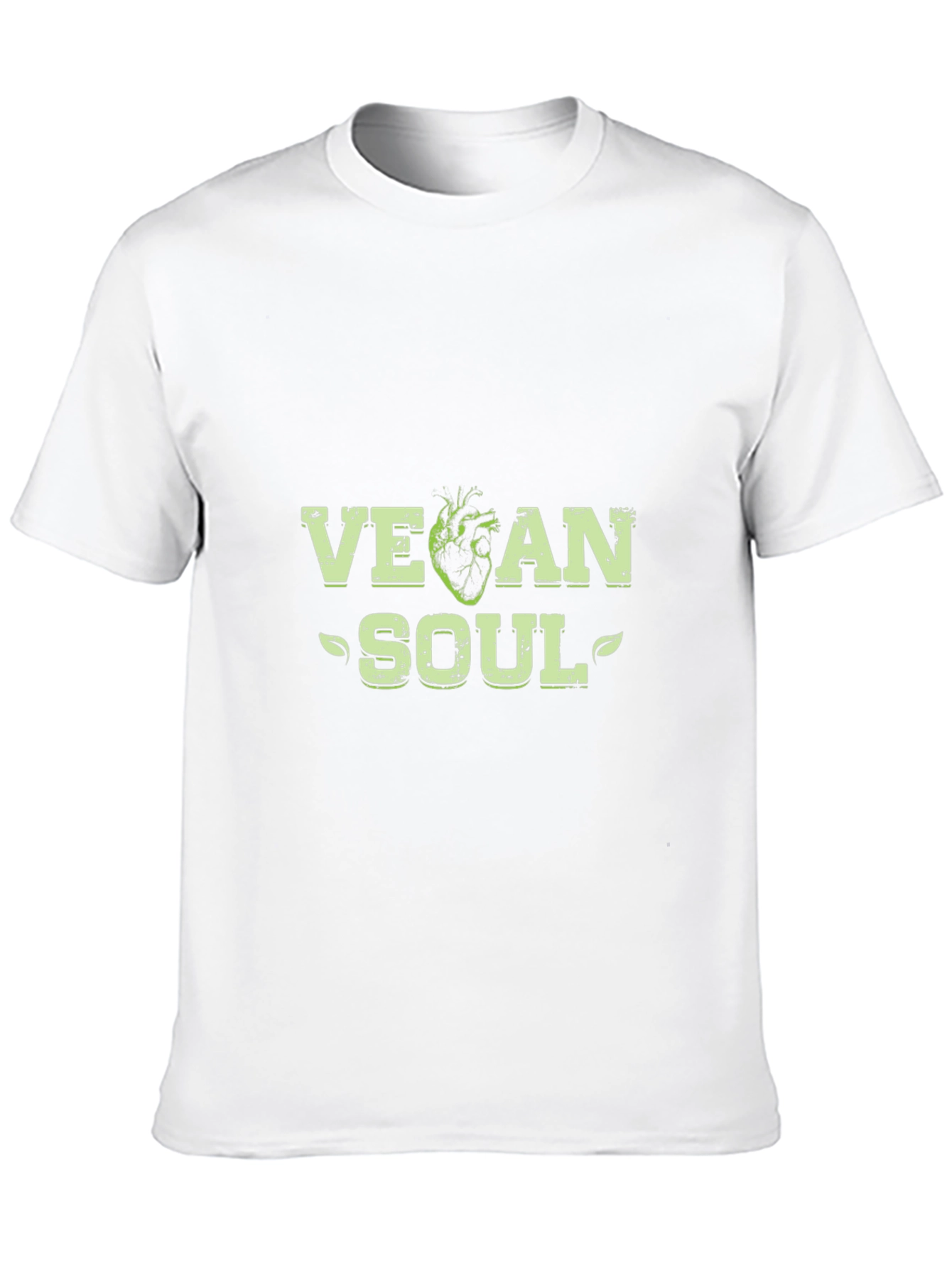 Vegan Soul Graphic Tee - Black