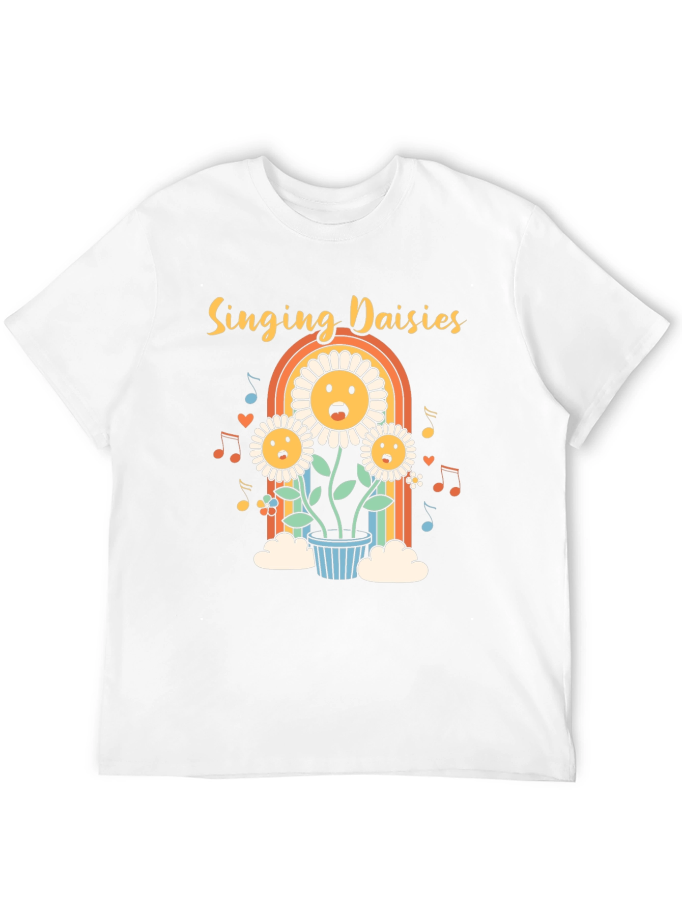 Singing Daisies Graphic Tee