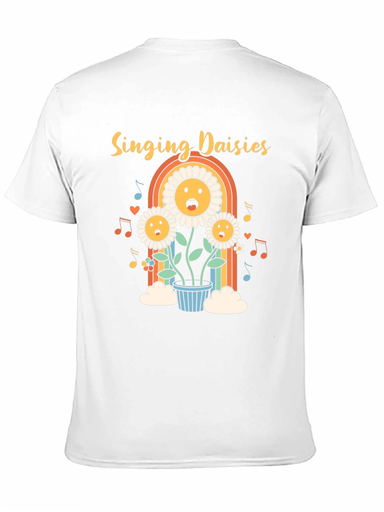 Singing Daisies Graphic Tee