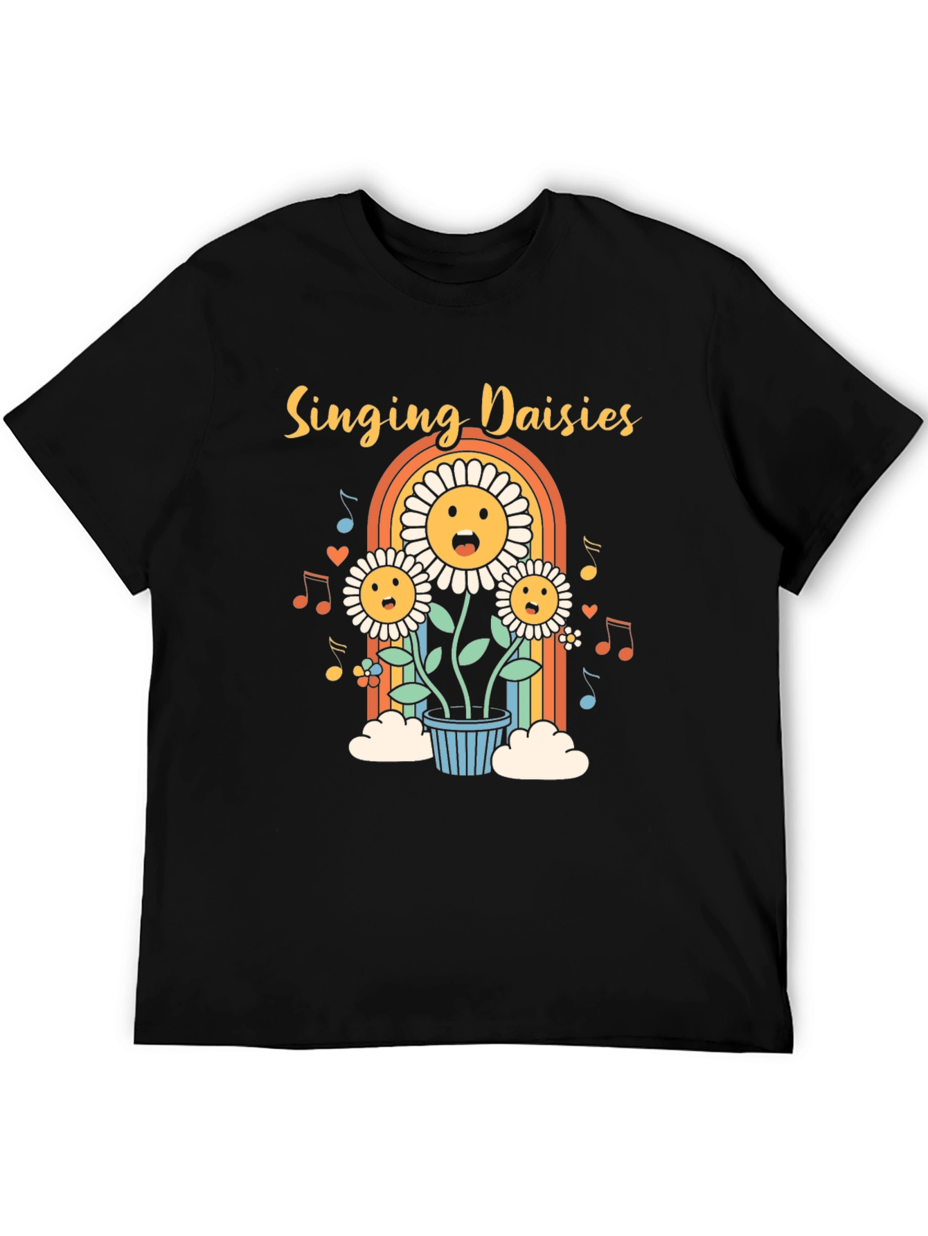 Singing Daisies Graphic Tee