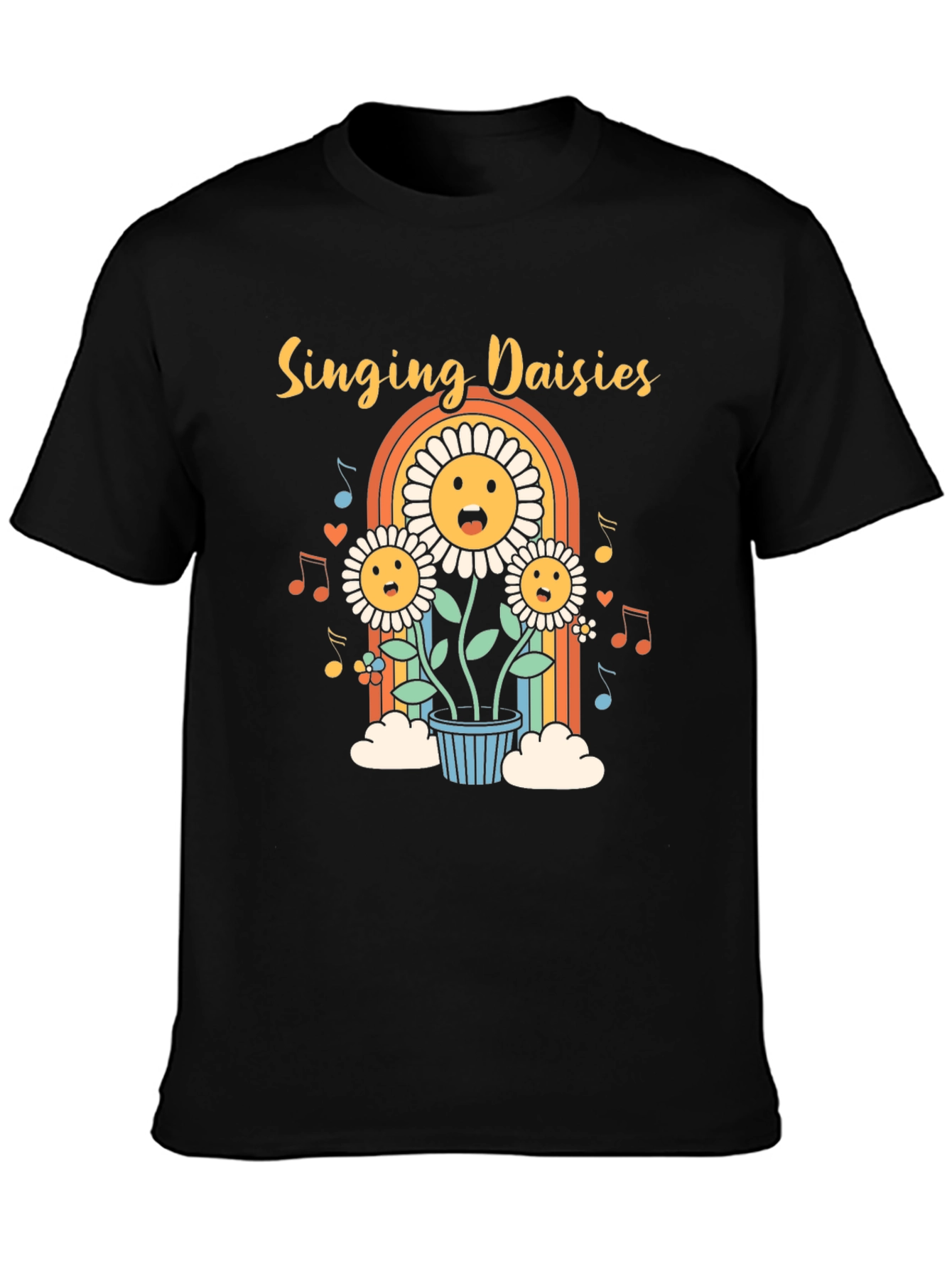 Singing Daisies Graphic Tee
