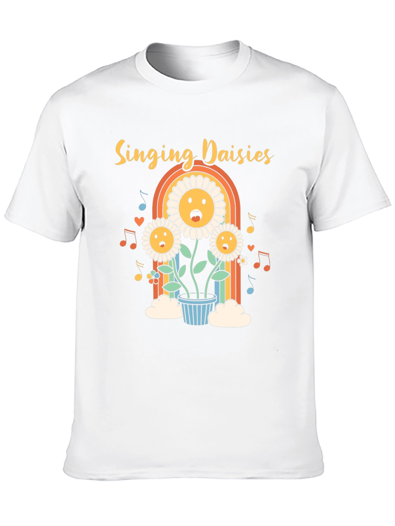 Singing Daisies Graphic Tee