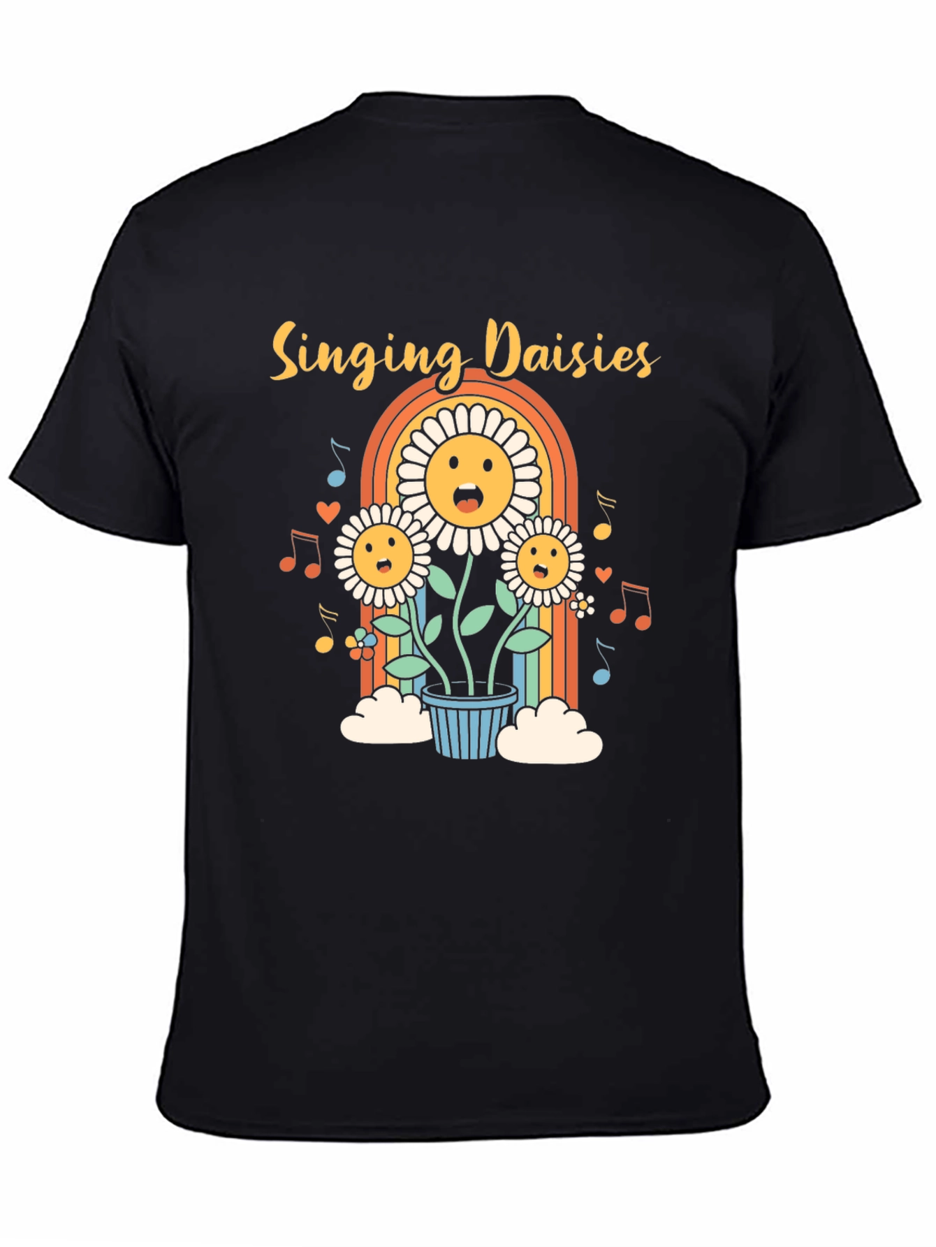 Singing Daisies Graphic Tee
