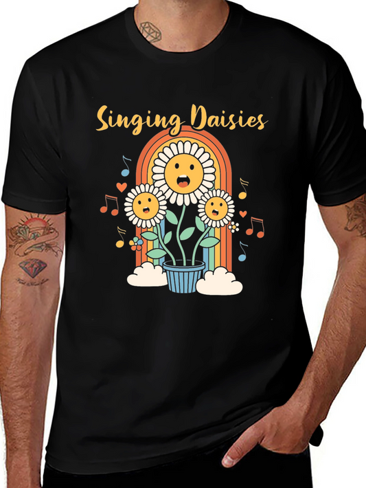 Singing Daisies Graphic Tee