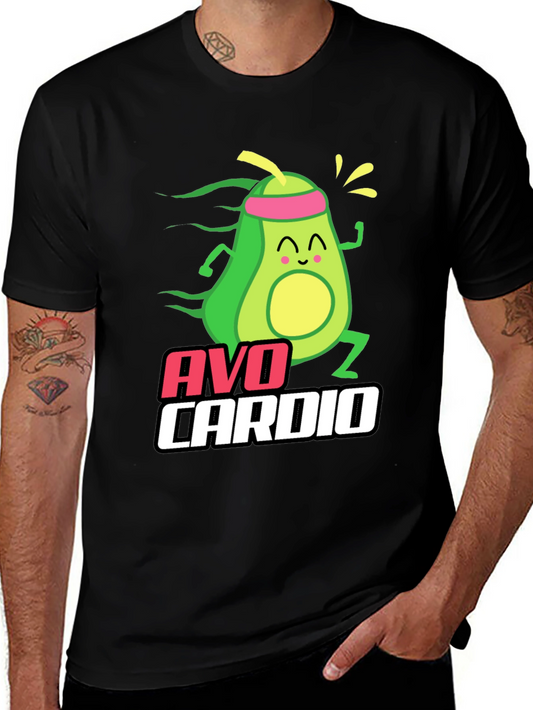 Avo Cardio T-Shirt: Avocado Fitness Fun!