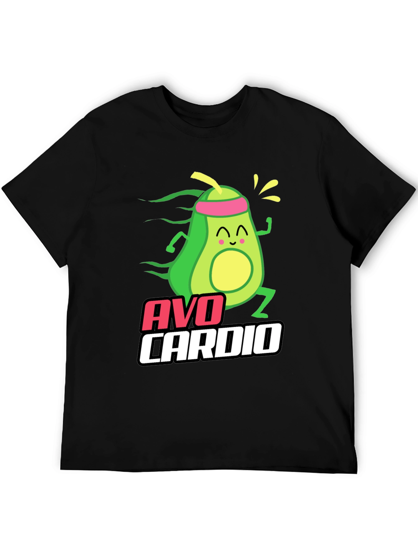 Avo Cardio T-Shirt: Avocado Fitness Fun!