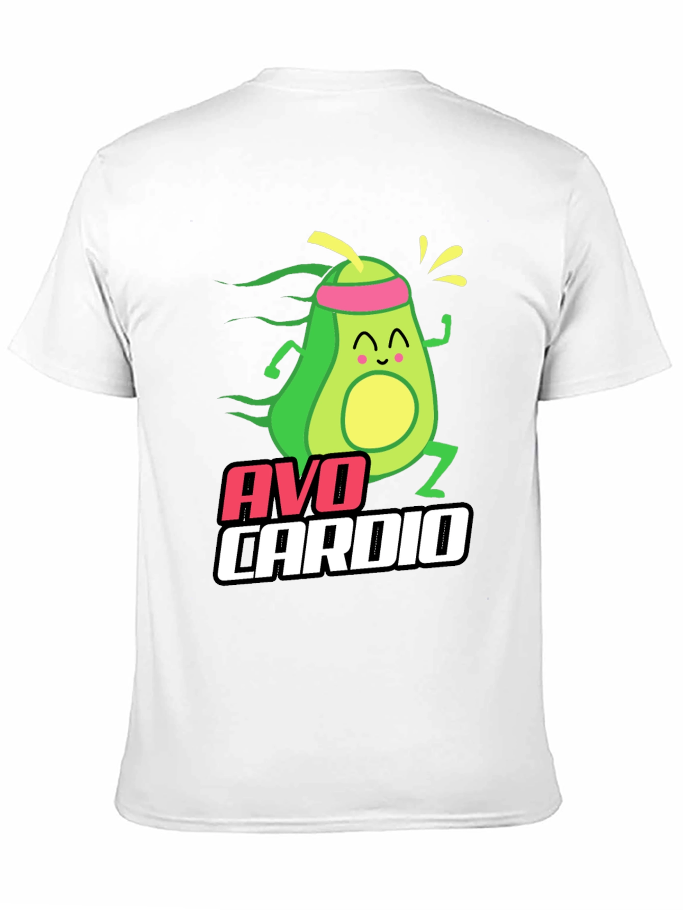 Avo Cardio T-Shirt: Avocado Fitness Fun!