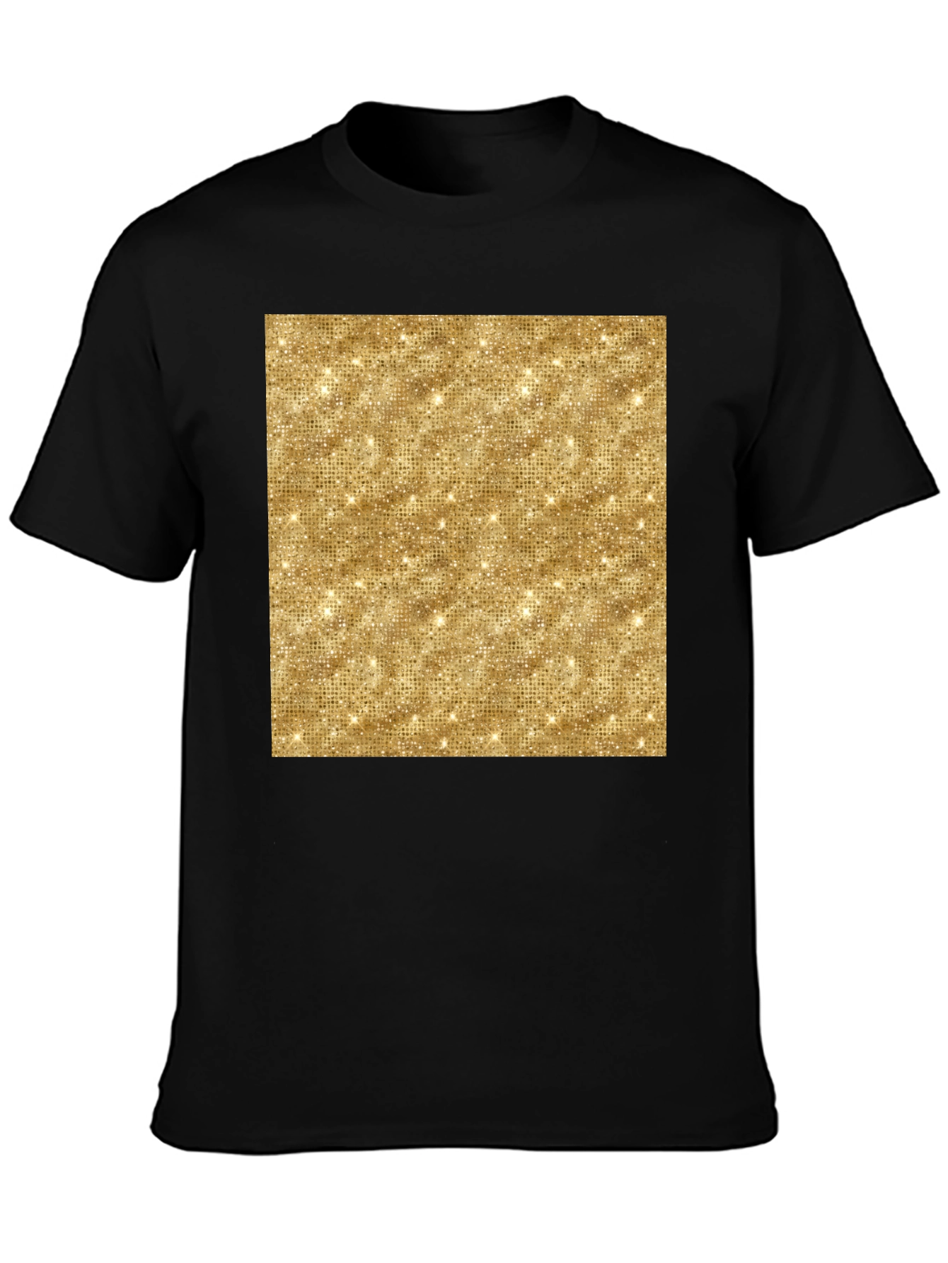Sparkle Gold Pattern T-Shirt
