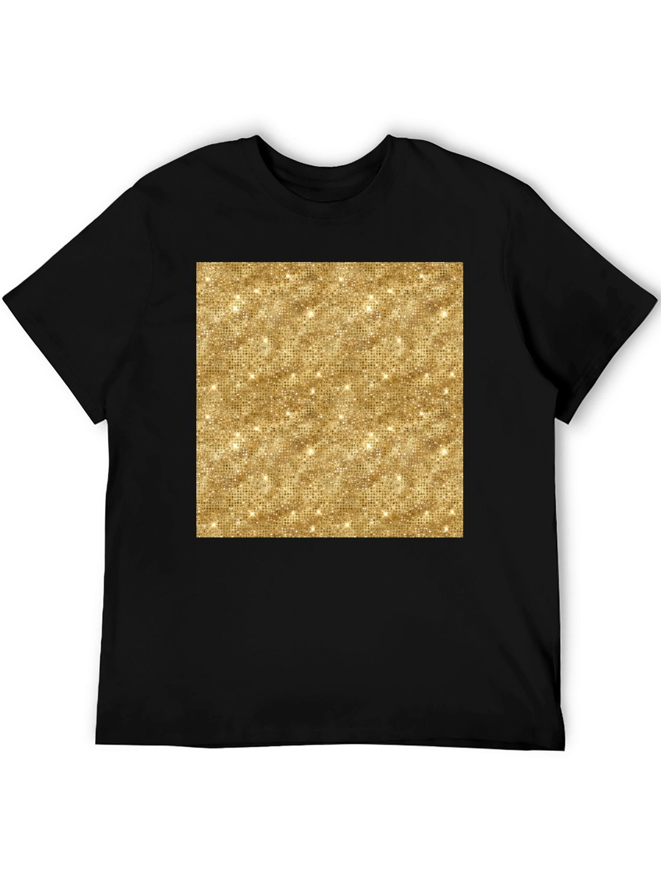 Sparkle Gold Pattern T-Shirt