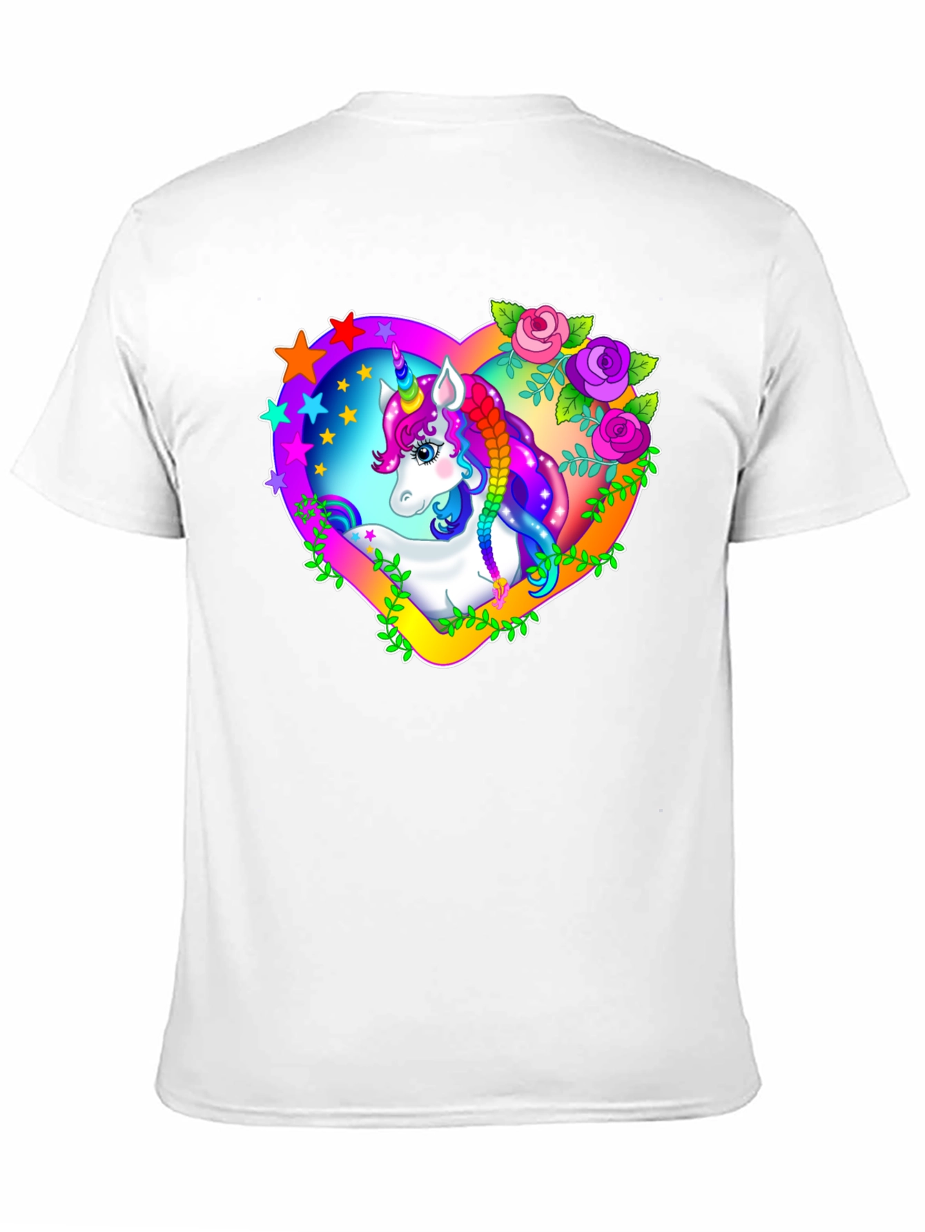 Unicorn Heart Graphic T-Shirt