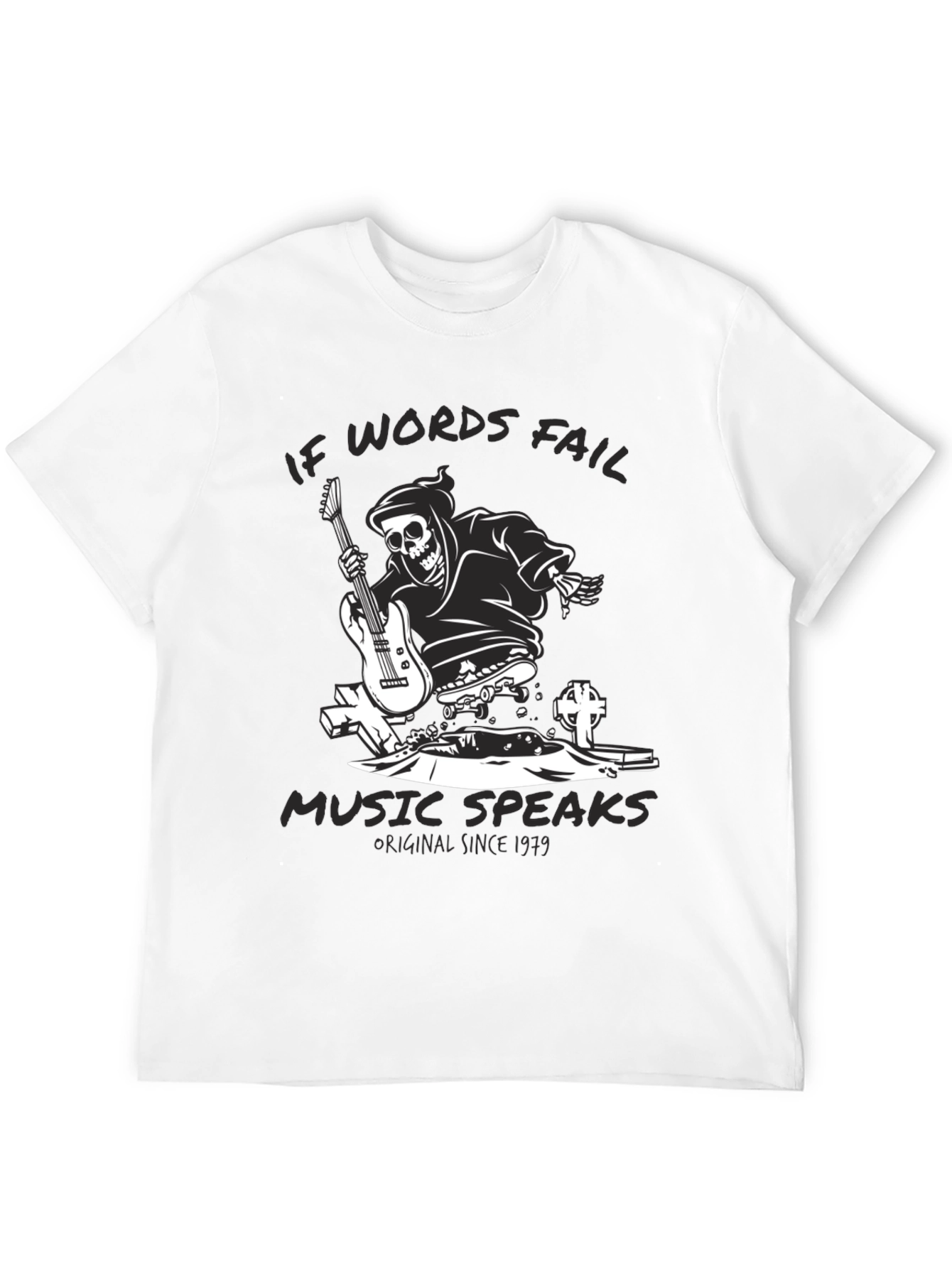 Grim Reaper Guitarist Graphic Tee