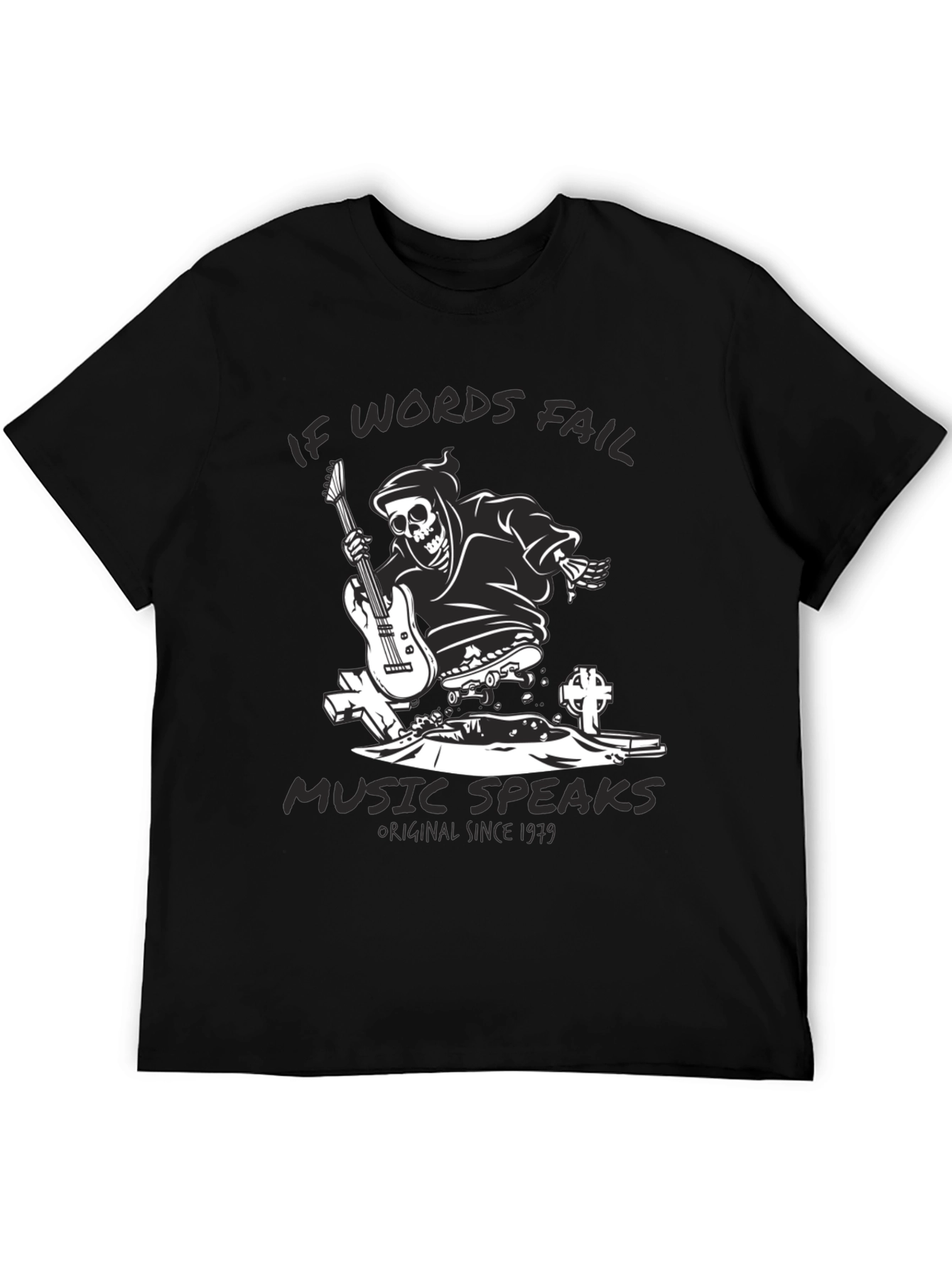 Grim Reaper Guitarist Graphic Tee