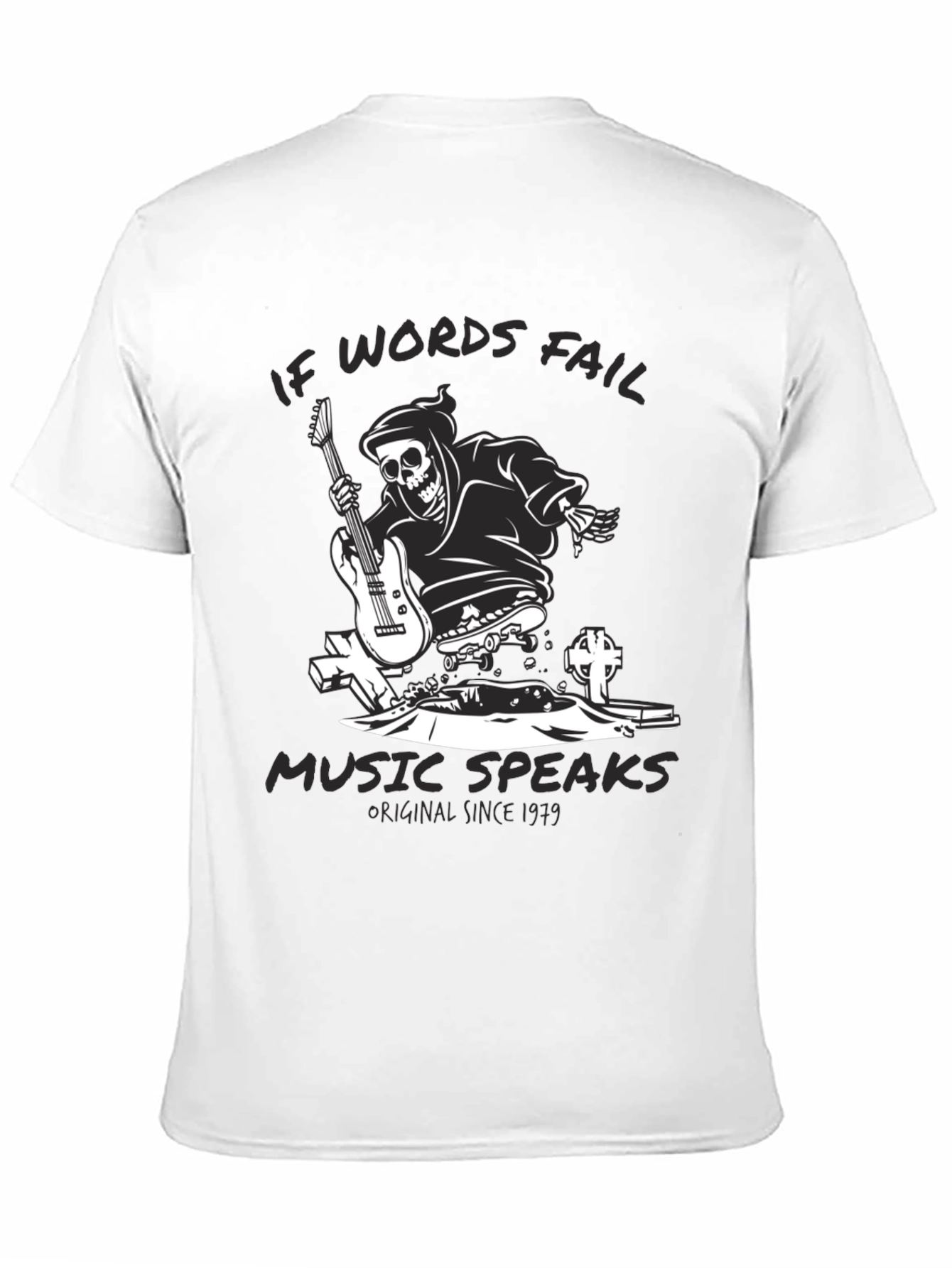 Grim Reaper Guitarist Graphic Tee
