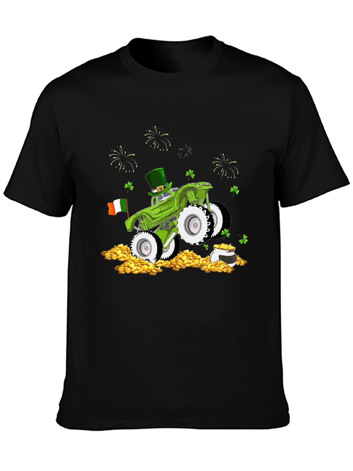 St. Patricks Day Monster Truck Tee