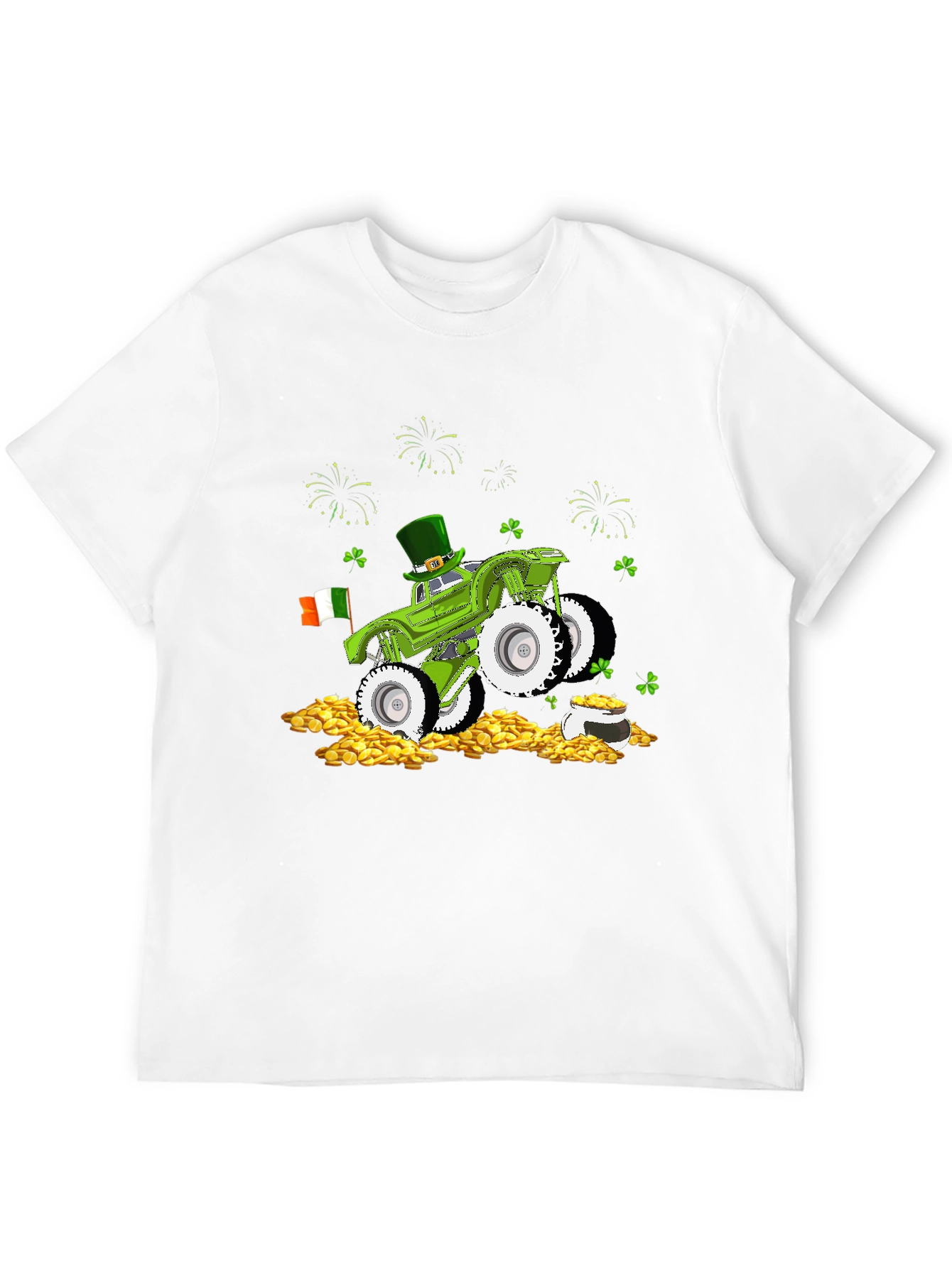 St. Patricks Day Monster Truck Tee
