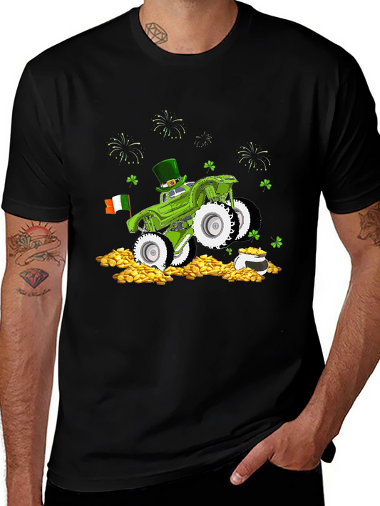 St. Patricks Day Monster Truck Tee