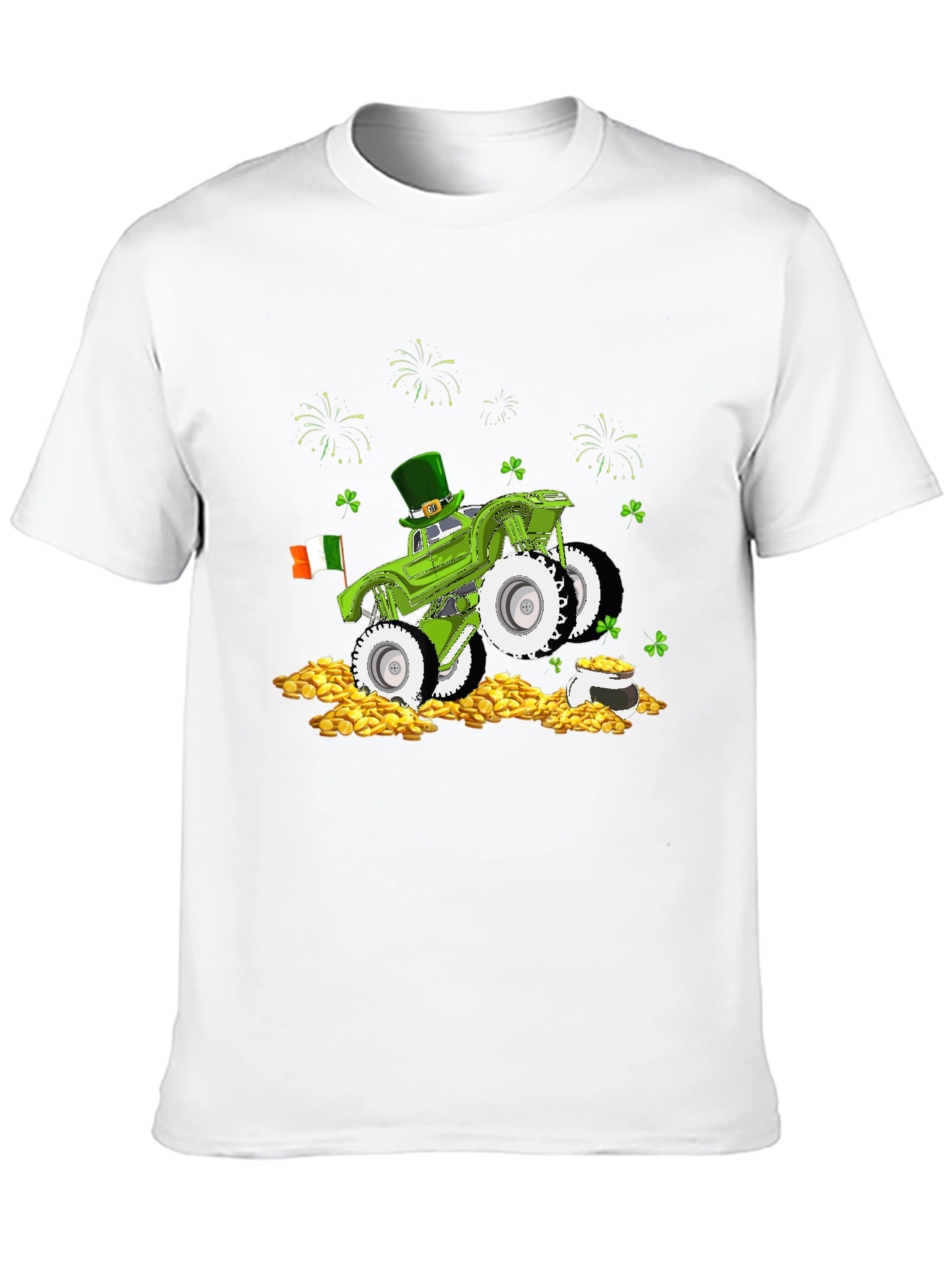 St. Patricks Day Monster Truck Tee