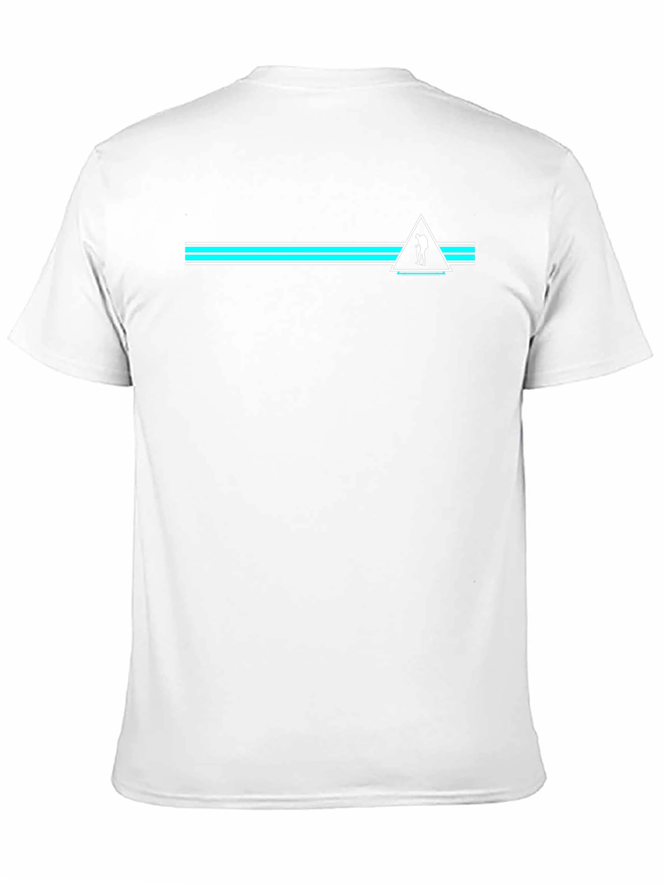 Mens Black Graphic Tee - Adventure Awaits