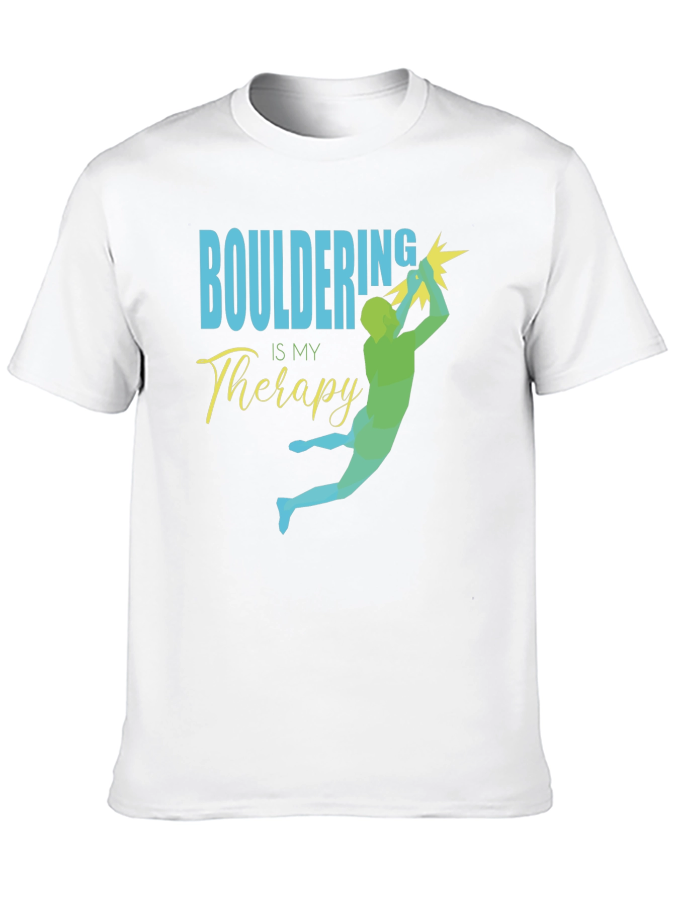 Bouldering is My Therapy T-Shirt