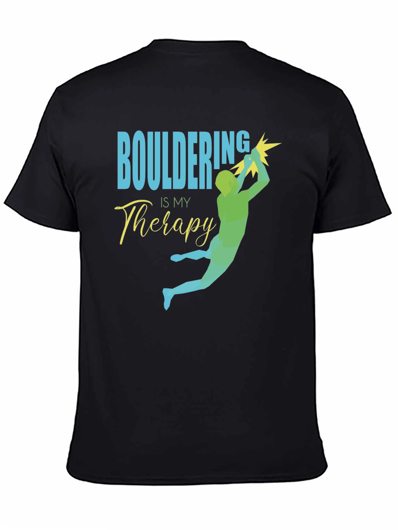 Bouldering is My Therapy T-Shirt