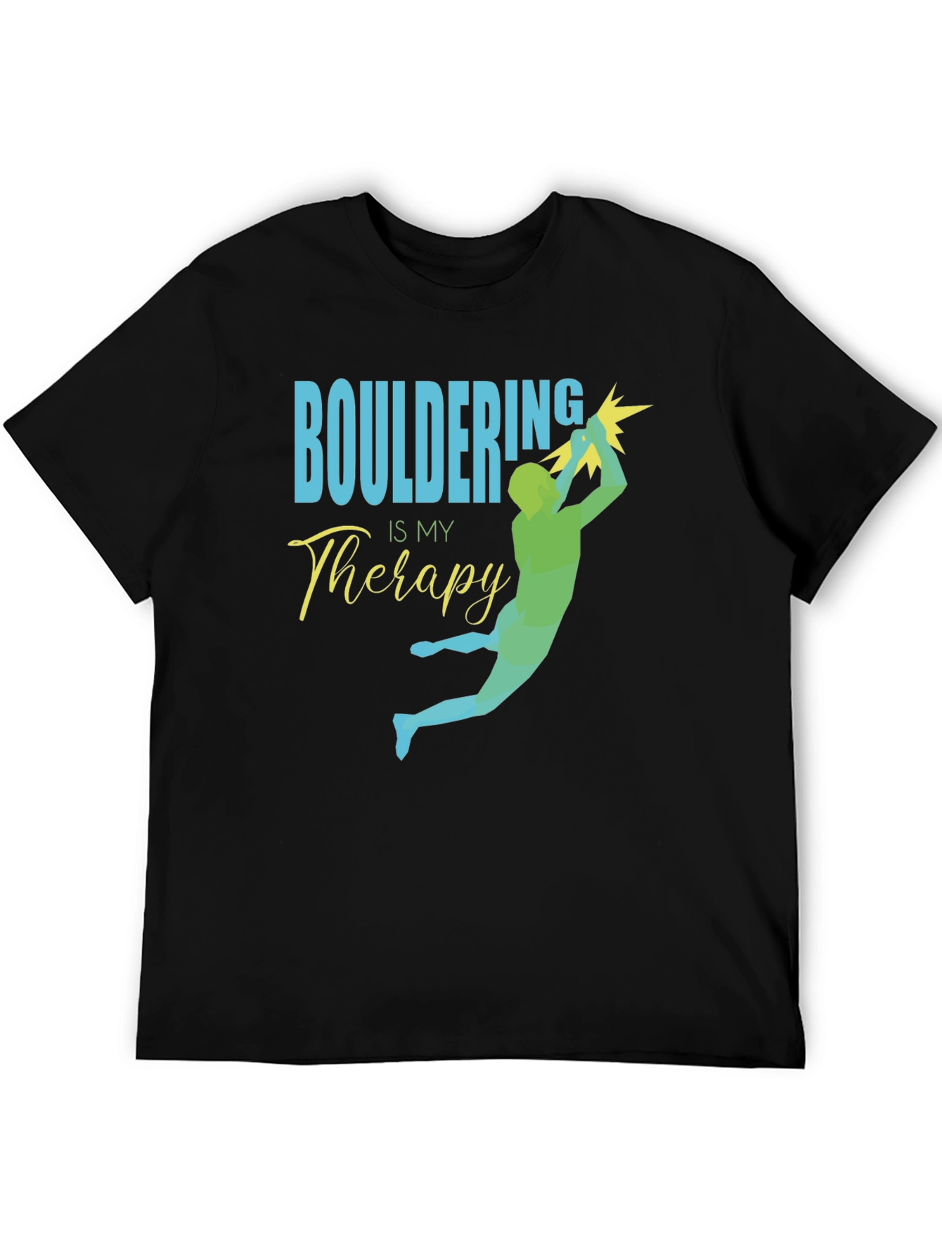 Bouldering is My Therapy T-Shirt