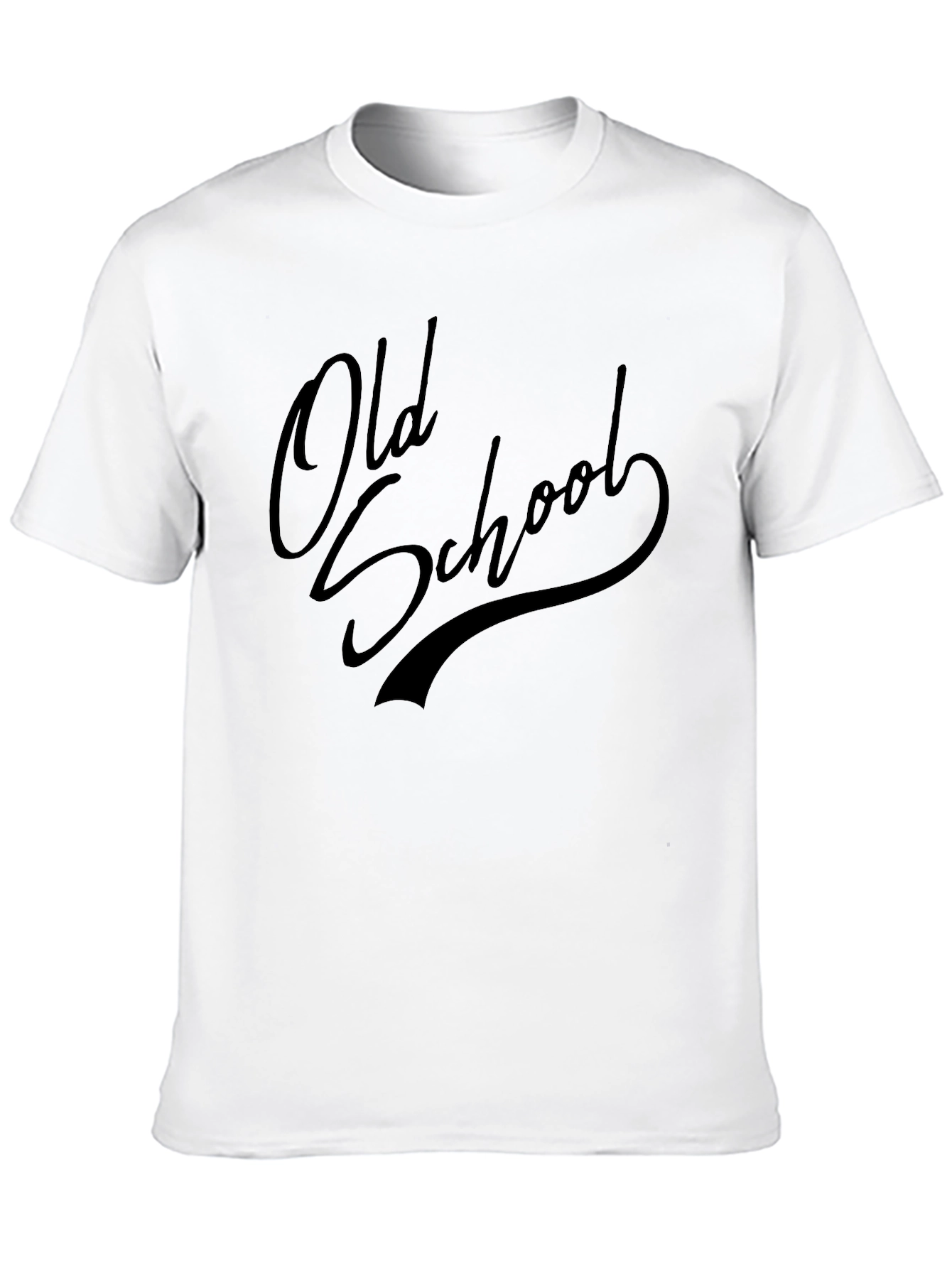 Old School Black T-Shirt