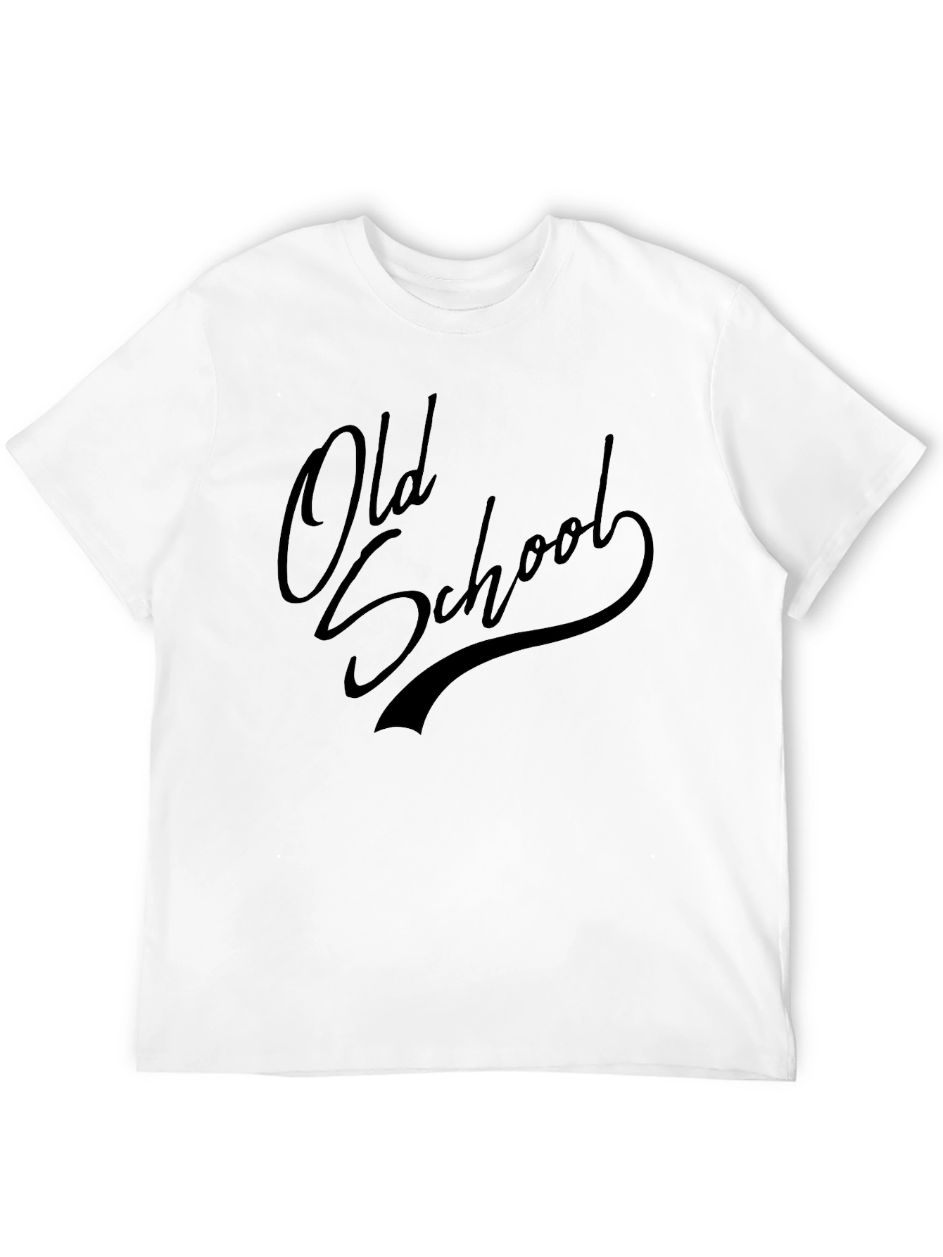 Old School Black T-Shirt