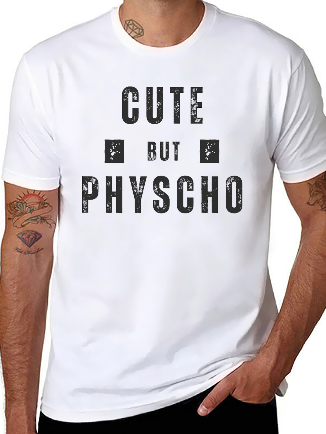 Cute But Psycho Graphic T-Shirt