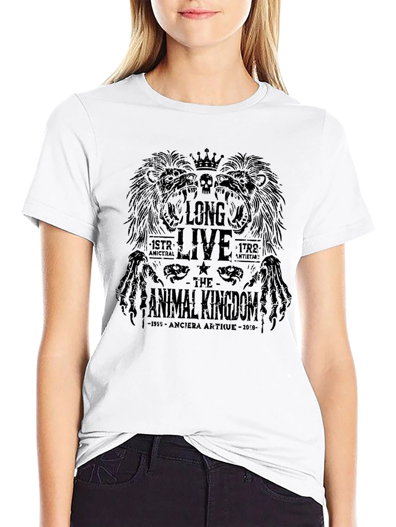 Long Live the Animal Kingdom Black T-Shirt