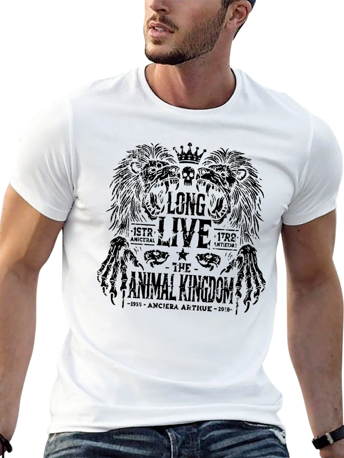 Long Live the Animal Kingdom Black T-Shirt