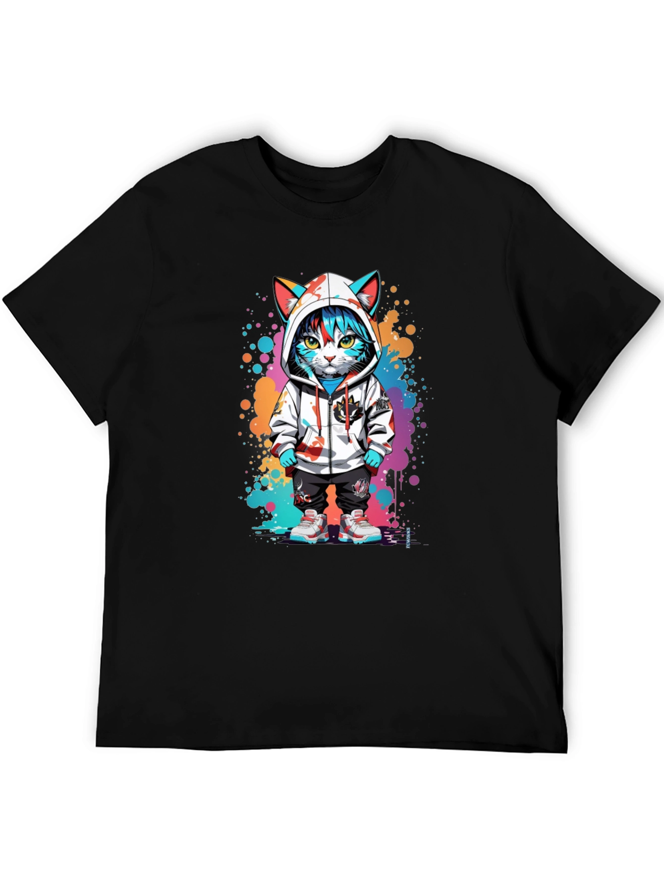 Urban Cat Art T-Shirt
