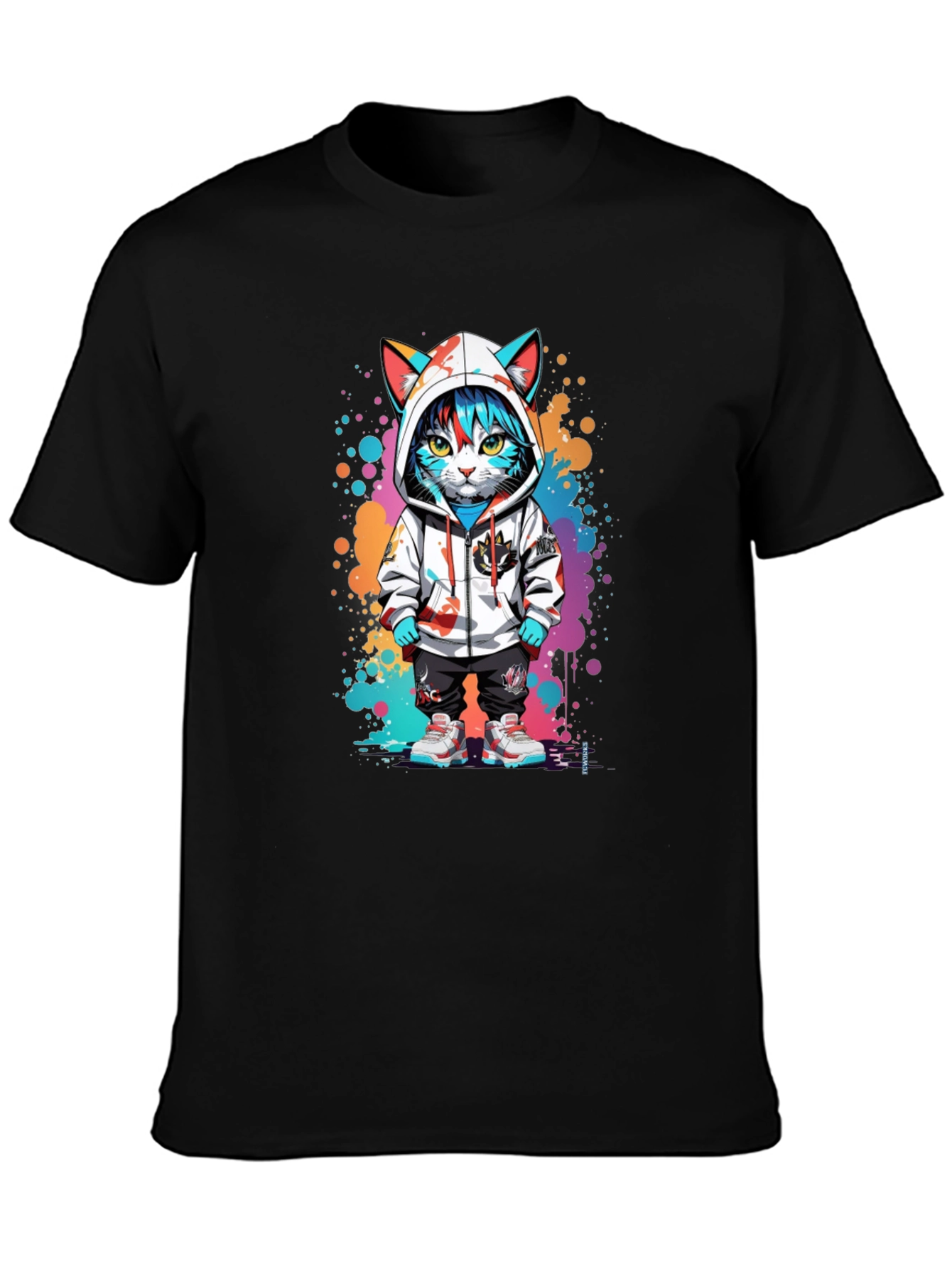 Urban Cat Art T-Shirt