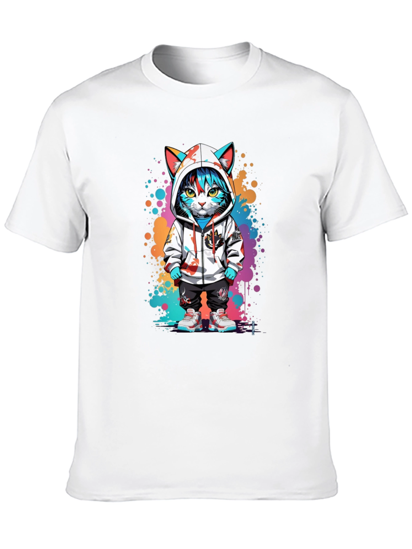 Urban Cat Art T-Shirt