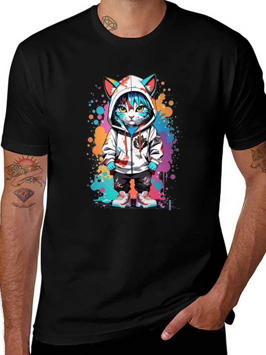 Urban Cat Art T-Shirt