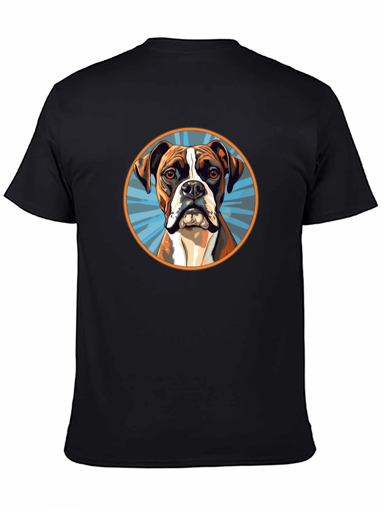 Boxer Dog Graphic Tee - Cool Canine T-Shirt