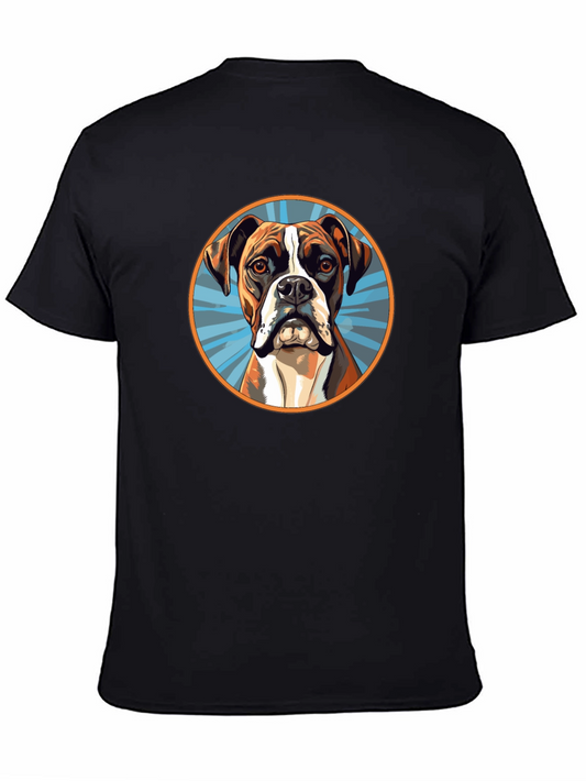 Boxer Dog Graphic Tee - Cool Canine T-Shirt