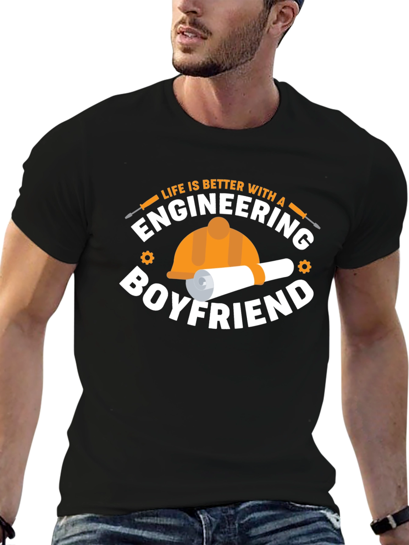Engineering Boyfriend T-Shirt: Life is Better With!