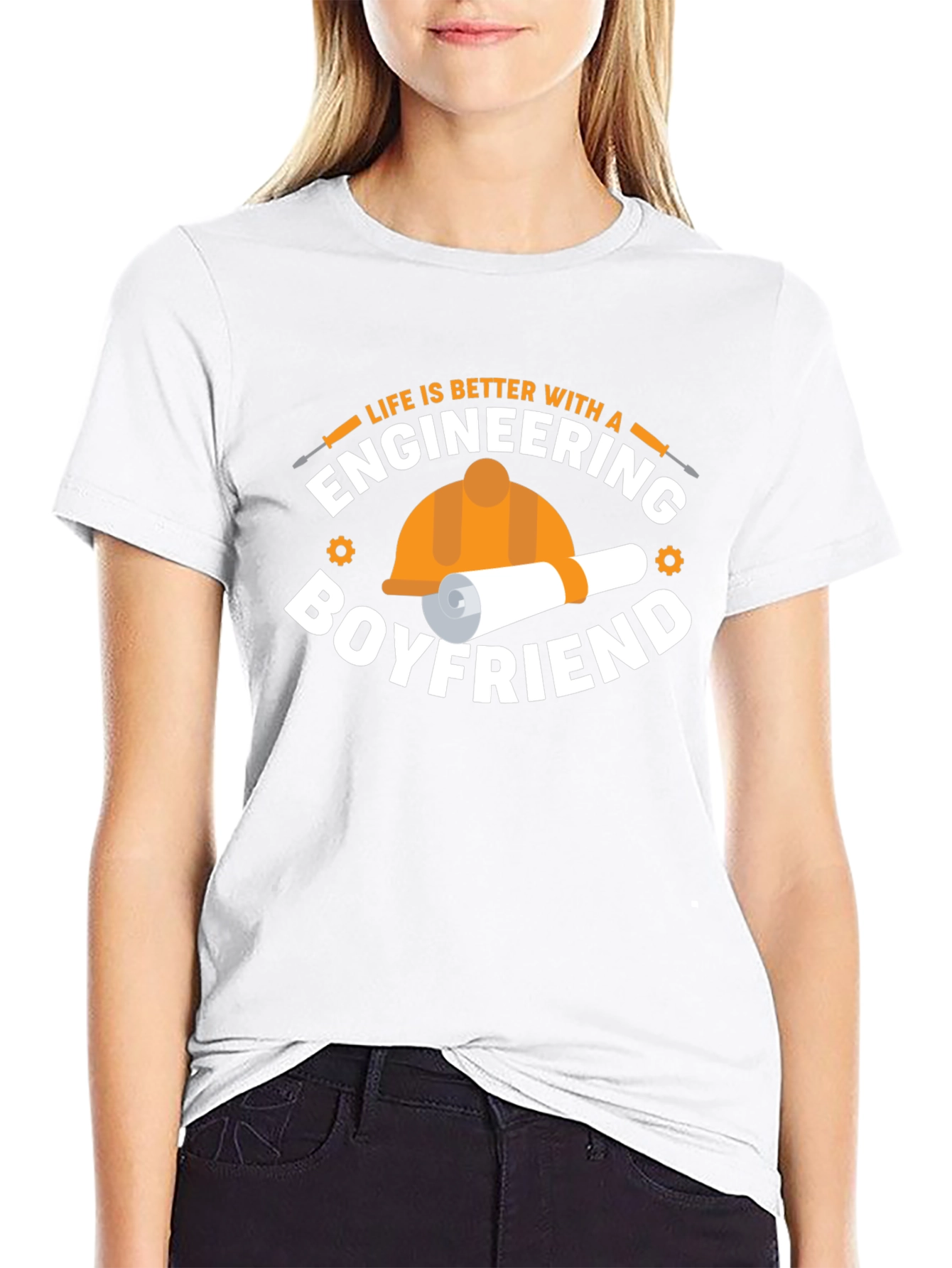 Engineering Boyfriend T-Shirt: Life is Better With!