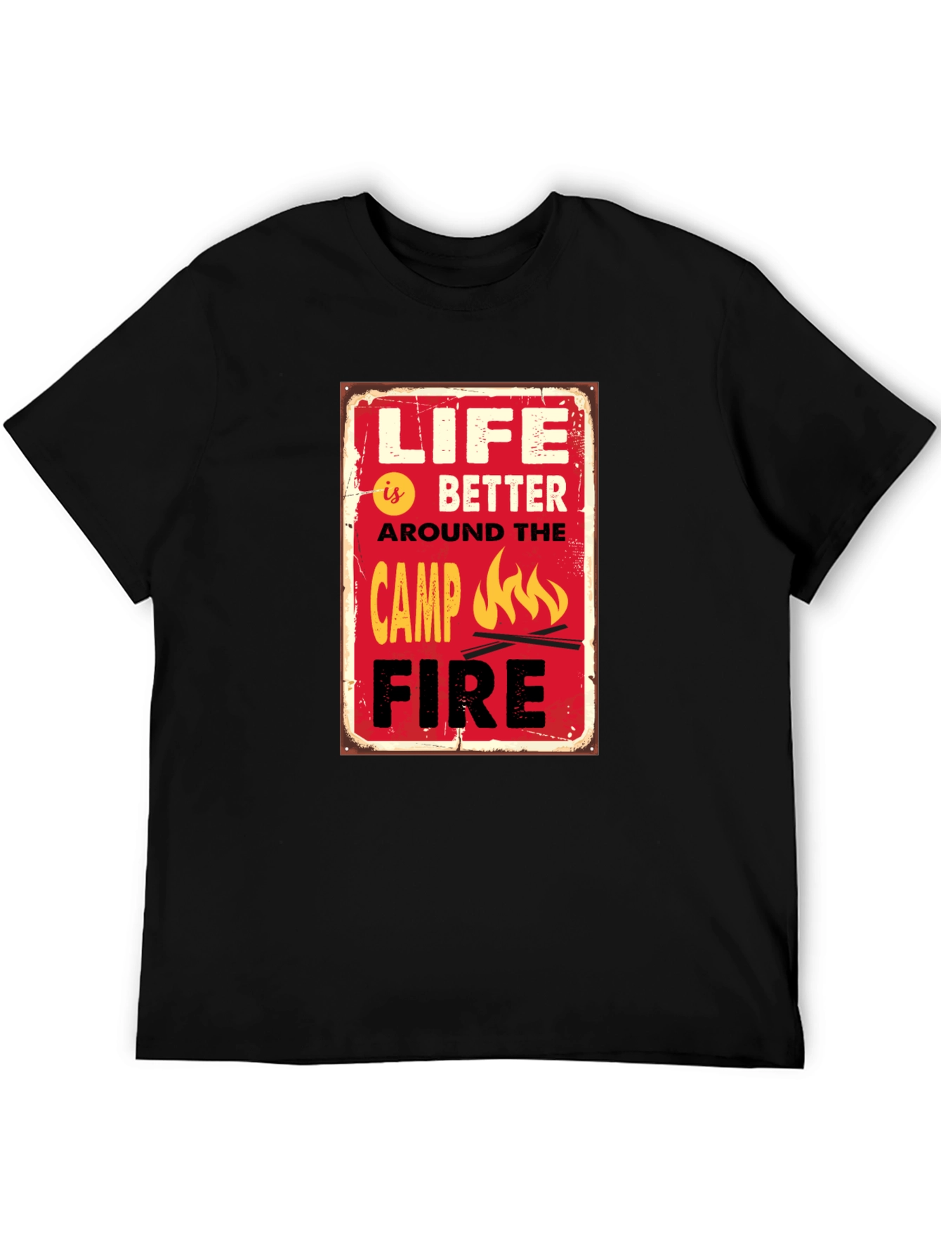 Life is Better Around Campfire T-Shirt