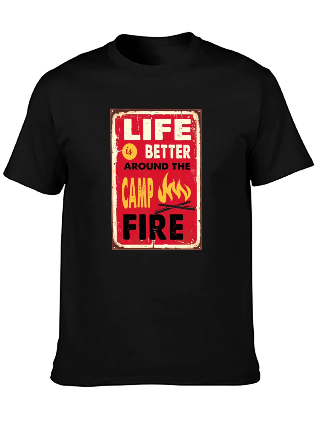Life is Better Around Campfire T-Shirt