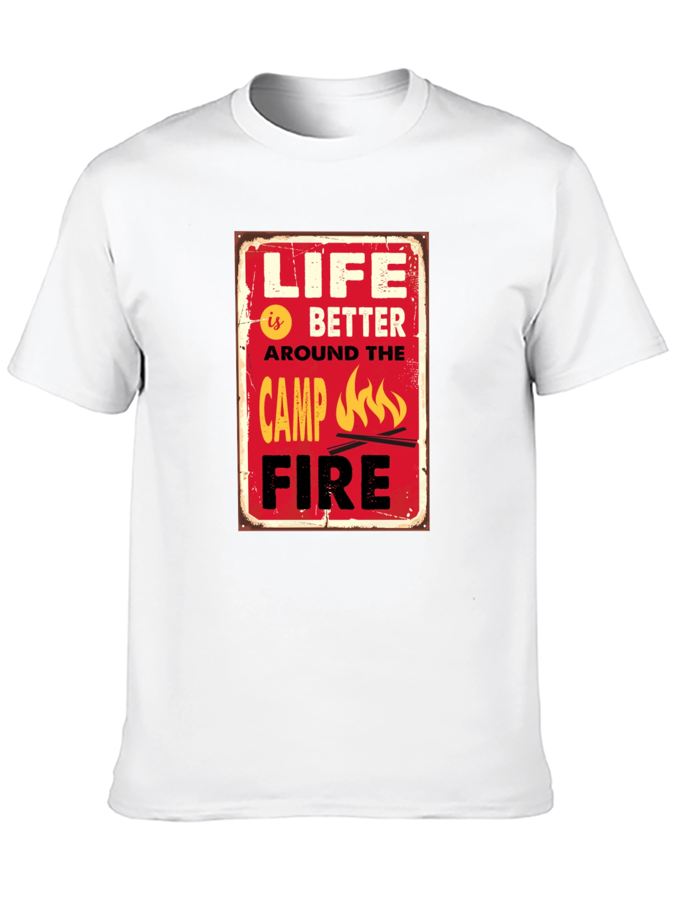 Life is Better Around Campfire T-Shirt