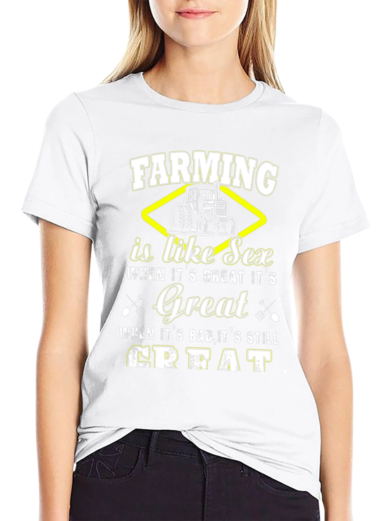 Farming is Like Sex T-Shirt - Great Farming Tee