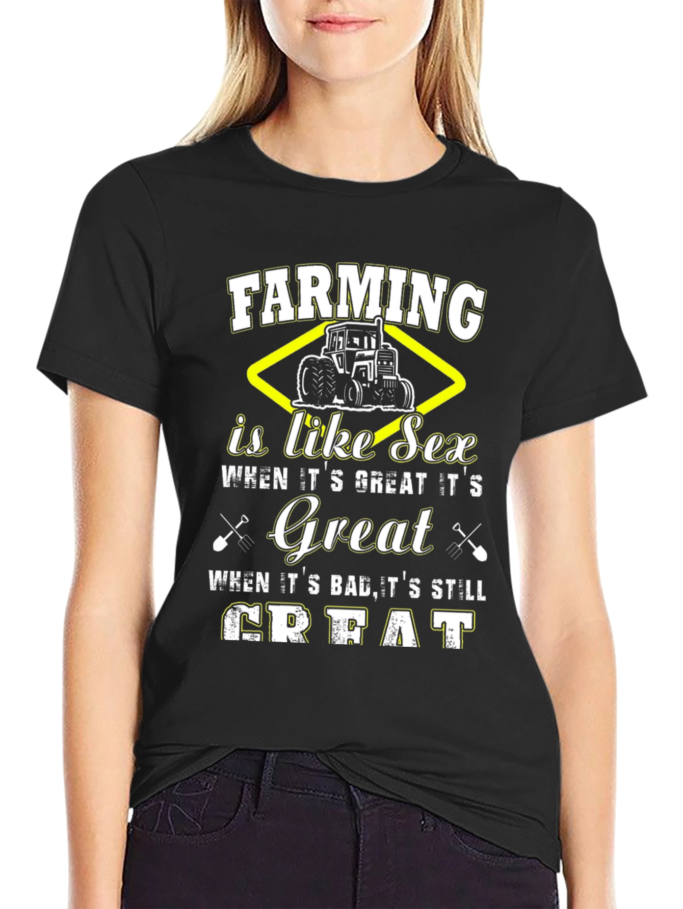 Farming is Like Sex T-Shirt - Great Farming Tee
