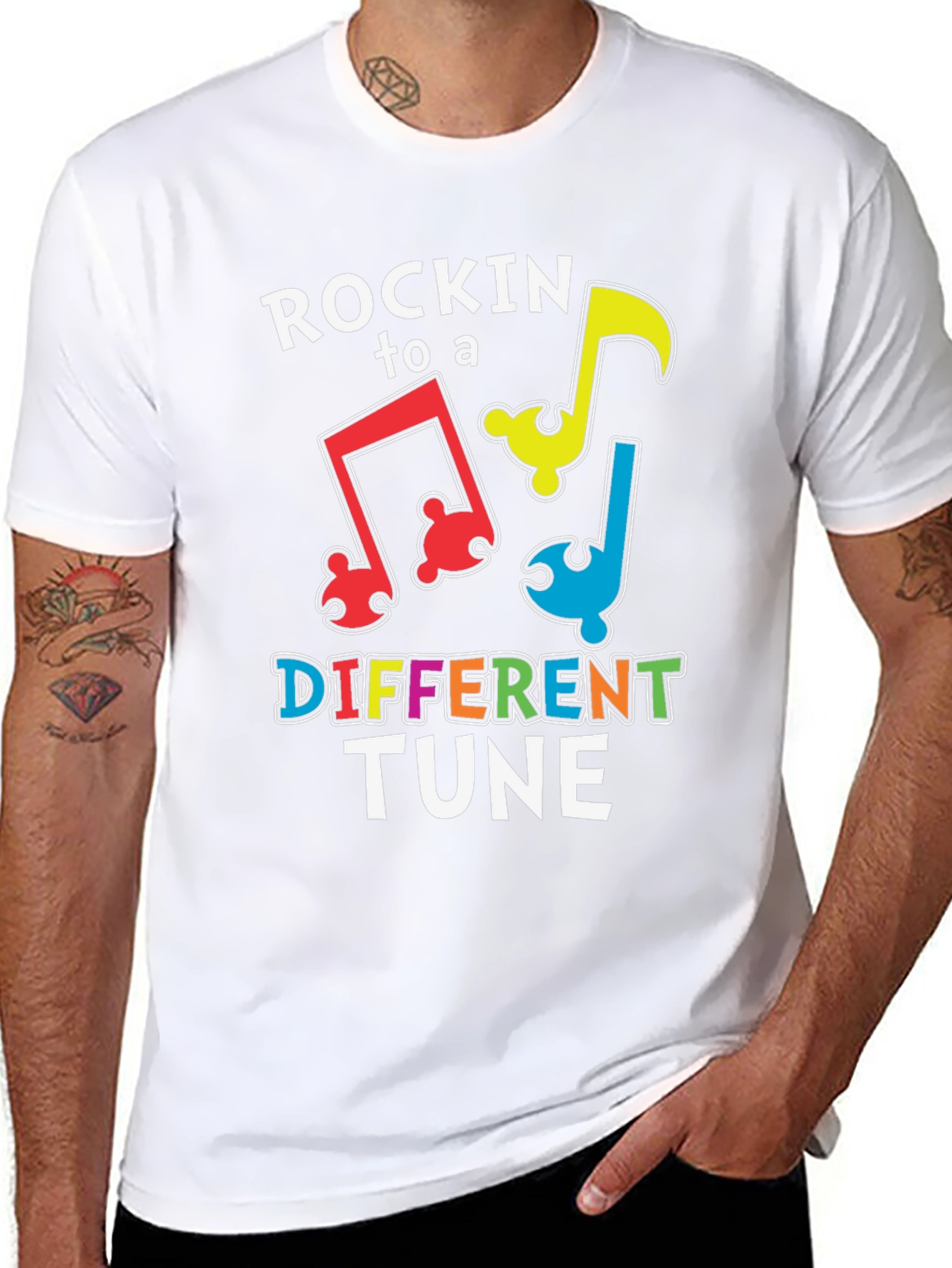Rockin to a Different Tune T-Shirt