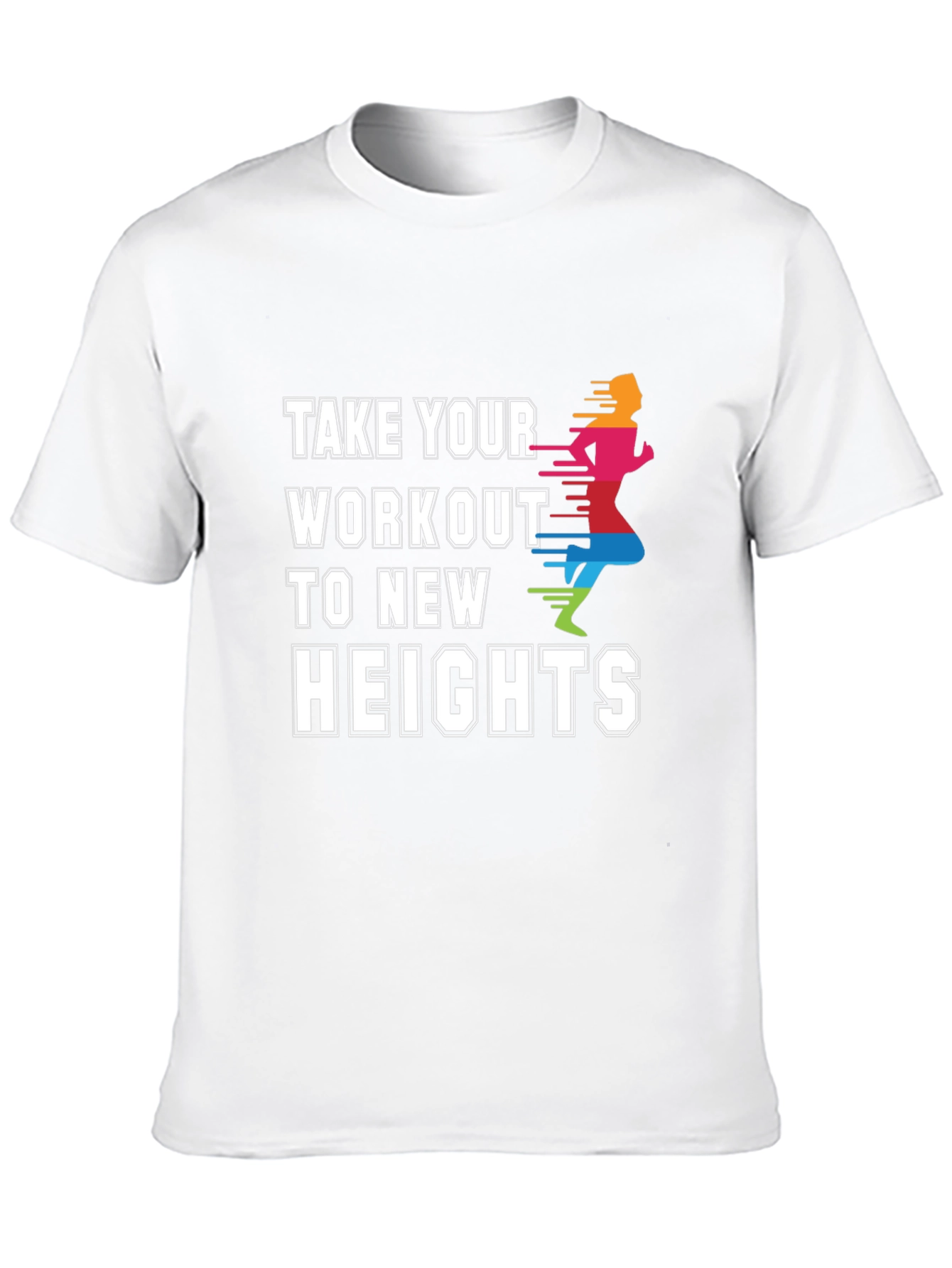 Workout to New Heights Graphic Tee