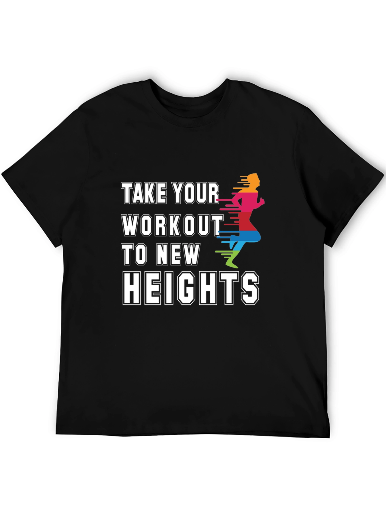 Workout to New Heights Graphic Tee