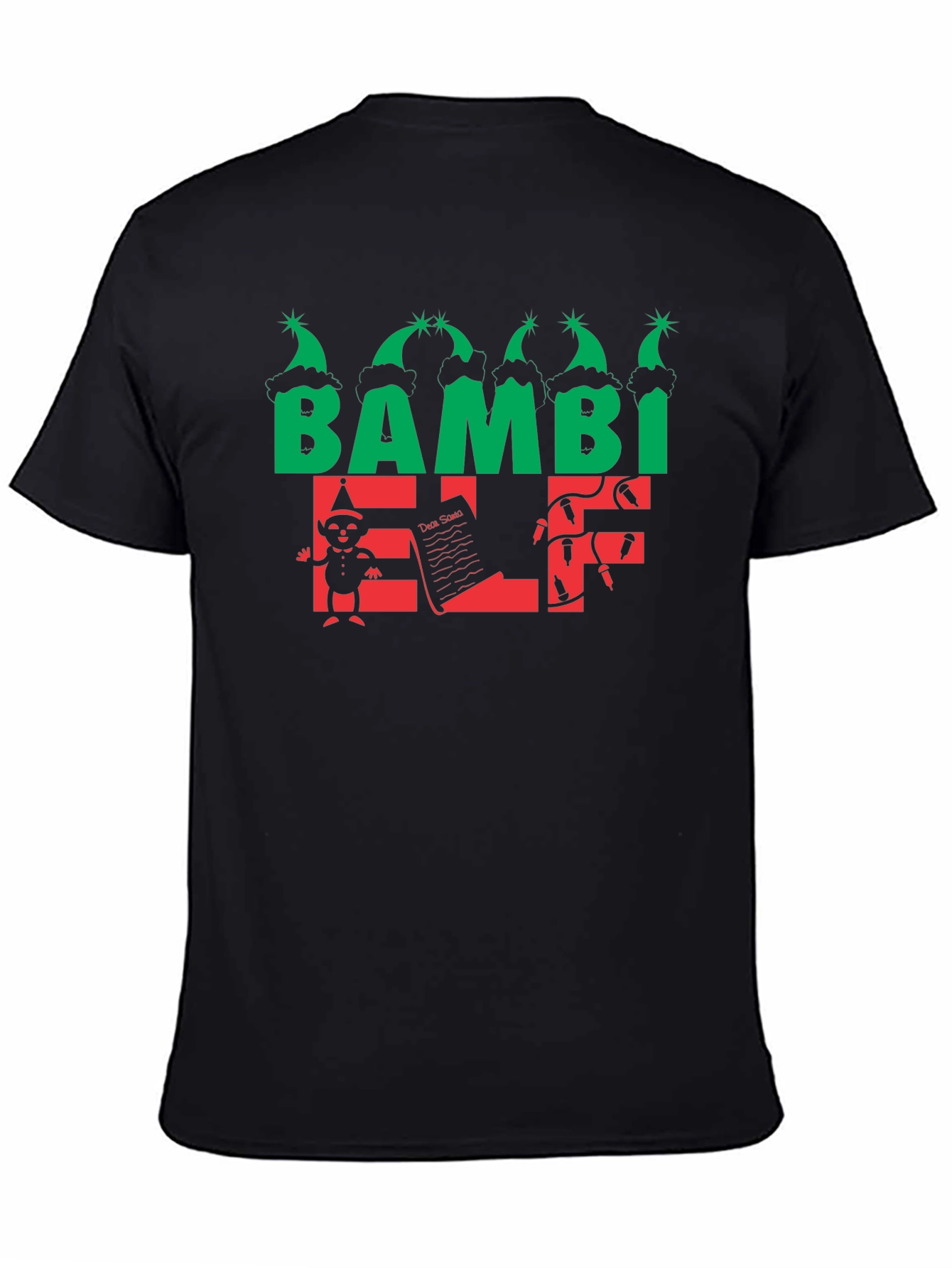 Bambi Elf Christmas T-Shirt - Holiday Gift